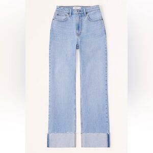 Abercrombie & Fitch | Curve Love High Rise 90s Relaxed Jean | size: 32 long